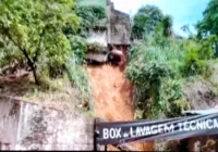 Defesa Civil realiza vistoria em área de desabamento no Ogunjá