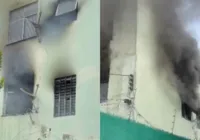 Duas pessoas ficam feridas após incêndio no IAPI
