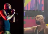 Fãs atiram garrafas no palco após show de MV Bill ser interrompido