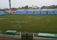 Gramado alagado preocupa o Bahia na estreia pela Copa do Brasil