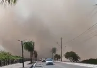 Grande fumaça assusta condutores na região de Arembepe