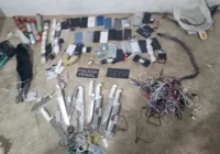 Homens são baleados ao tentar jogar facas e celulares para presídio