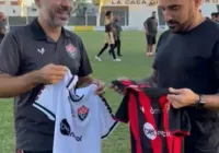 Ídolo do Vitória promove participação do clube em torneio na Argentina