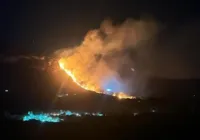 Incêndio de grande proporção atinge área de vegetação de Ibicoara