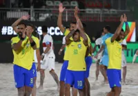 Já classificado, Brasil enfrenta México no Mundial de Beach Soccer