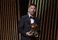 Lionel Messi é eleito melhor jogador do mundo de 2023 no Fifa The Best