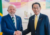 Lula e premiê japonês conversam sobre acordo com Mercosul