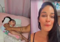 Mãe faz vaquinha e rifa solidária para auxiliar no tratamento da filha