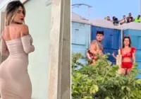 Miss Bumbum é flagrada em ato sexual com namorado em pleno carnaval