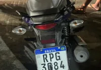 Motocicletas são apreendidas com placas adulteradas no carnaval