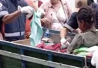 Mulher dá a luz em cima de carroça em Vitória da Conquista