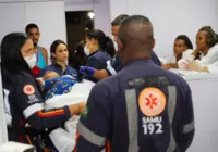 Mulher entra em trabalho de parto durante o 1º dia do Festival Virada