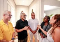 Músicos baianos se reúnem no Palácio de Ondina em Salvador