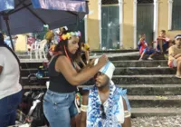 No Pelourinho, Filhos de Gandhy se preparam para desfile