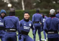 No segundo dia em Manchester, Bahia realiza treino técnico