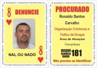 'Oito de Copas’ do Baralho do Crime é preso no interior da Bahia