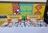 PM apreende mais de mil objetos proibidos no 1ª dia de Carnaval