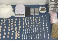 PM prende três suspeitos de tráfico de drogas em Casa Nova