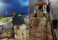 PRF prende contrabandista e apreende 430.000 maços de cigarros