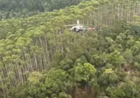 Polícia explica o que encontrou após queda de helicóptero em SP