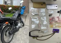 Polícia prende homem com moto roubada em bairro de Salvador