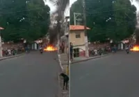 Protesto acontece no bairro do Arenoso após morte de suspeitos
