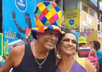 Renato Piaba participa pela primeira vez do Carnaval em cima do palco