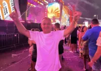 Vereador curte primeira noite do Festival Virada Salvador