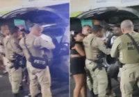 Vídeo: PM encerra festa em Cajazeiras X e confusão é registrada