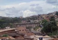 Vídeo: helicóptero resgata vítima de acidente, mas faz pouso forçado