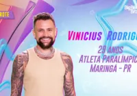 Vinicius Rodrigues foi atendente aos 16 teve a perna amputada aos 19