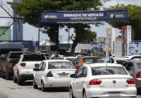 Volta para Salvador: Motoristas e pedestres enfrentam filas no ferry