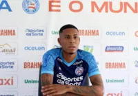 “Vou ajudar”, diz Caio Roque; lateral projeta estreia no baianão