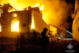 Capital ucraniana registra explosões em meio a ataque com drones - Imagem