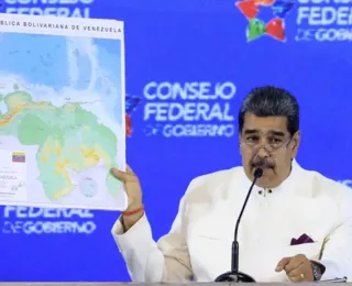 A ser distribuído em escolas, mapa de Maduro tem território da Guiana