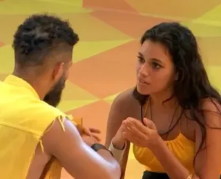 Alane não gosta de cantada de Juninho e diz que pretende votar nele