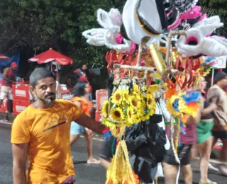 Ambulantes comentam o movimento de vendas no domingo de Carnaval