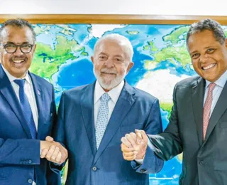Antônio Brito participa de reunião com Lula e presidente da OMS