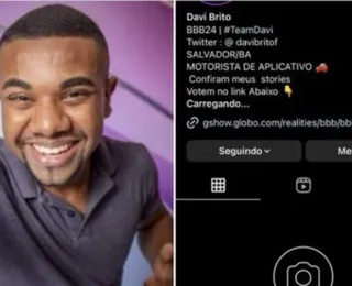 BBB 24: entre os favoritos, baiano tem perfil do Instagram desativado