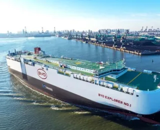 BYD usa cargueiro com avanços pioneiros em tecnologias ecológicas