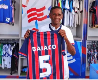 Bahia e CBF parabenizam Baiaco pelo aniversário de 75 anos