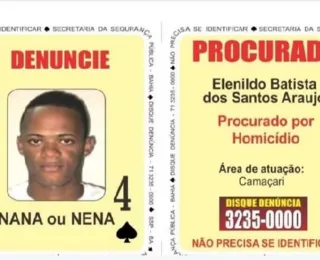 'Baralho do Crime' da Bahia é morto em confronto com a polícia de AL