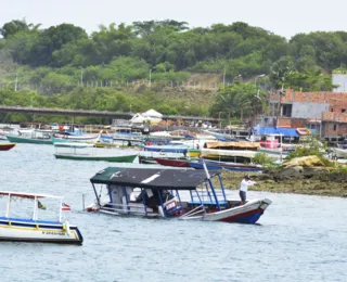 Barco que naufragou em Madre de Deus estava irregular, diz Marinha