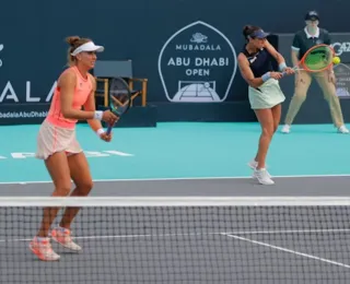 Bia Haddad e Luisa Stefani vencem de virada no WTA 500 de Abu Dhabi