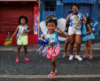 Bloco Mangueirinha faz a festa da criançada na Liberdade