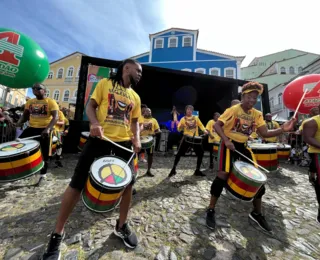 Bloco dá a largada nos ensaios para o carnaval no Pelourinho