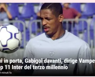 Brasileiros estão na lista de “fracassos” do milênio da Inter de Milão