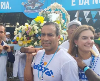 Bruno Reis arria presente no mar e revela pedido a Iemanjá