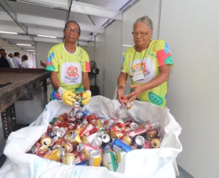 Catadores recolhem mais de 13 toneladas de material reciclável