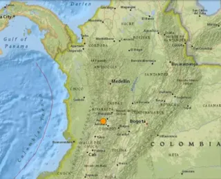 Colômbia é atingida por terremoto de magnitude 5.6